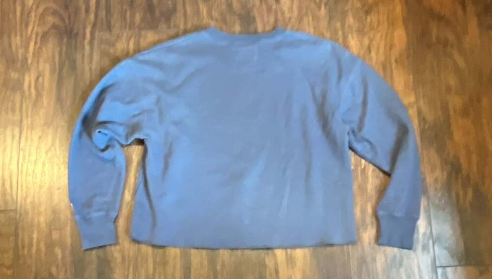 League Skidmore College Crewneck Sweatshirt Blue Small - Picture 6 of 6
